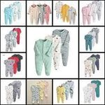product_image_name-Generic-3pcs Baby overalls pack - colors may vary-3