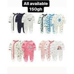 product_image_name-Generic-3pcs Baby overalls pack - colors may vary-4