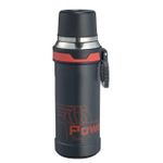 Power stainless steel water bottle with a 800ml capacity - Black.