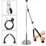 Fitness DIY Pulley Cable Machine Attachment System