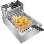 product_image_name-Hoffmans-6 liter Electric Single Deep Fryer - Silver-2
