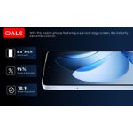 product_image_name-Oale-S25 Ultra - 6.6"FHD 64GB ROM 3GB RAM 8MP 5075mAh (With Earphones, Glass Protector, Cover) - Black-5