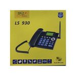 product_image_name-SQ Mobile-LS930 Dual Sim GSM Wireless Landline Desktop Phone - Black/White-1
