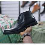 product_image_name-Clarks-Product Name-- Men’s Classic Lace-Up Leather Shoes – Coffee & Black-2