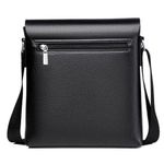 product_image_name-Fashion-5in1 Men's Business Briefcase, , Shoulder Bag, Vintage PU Men Handbag Leather Crossbody Bags Multi-pocket  - Backpack + Wallet + Phone Holder + Belt + Card Holder-6