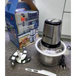 product_image_name-Hoffmans-2Litre Meat grinder/food processor - Silver-1