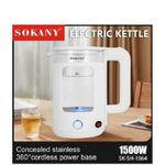 product_image_name-Sokany-2.2 Liters Fast Boiling Glass Kettle With Blue  Led Light-White-3