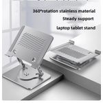 product_image_name-Generic-Adjustable Height Aluminum Alloy Tablet Stand-360 Rotation-4