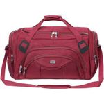 Hand and Shoulder Carrying Traveling Bag - Maroon