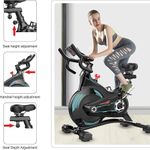 product_image_name-Generic-Upright Bike Series - Magnetic Resistance Exercise Bikes, Belt Drive Workout Bike, Quiet Fitness Indoor Cycling Exercise Bike, Indoor Cycling Workout Bike, Indoor Cycling Bike Stationary, Spin Bikes - Black-7