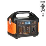 product_image_name-Generic-Portable Power Station 256WH Solar Generator with LiFePO4 Battery Pack (Solar Panel Optional)-1