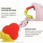 product_image_name-Generic-1 Piece Of Silicone Baby Teether for Teething Gums, Teething Toy with Textured Surface for Infants and Babies, 100% Food Grade Silicone, Fruit Design-8