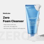 product_image_name-Medicube-Zero Foam Cleanser. Deeply Cleanses Pores, Removes Dirt, Impurities, makeup residues, dust, Regulates sebum production, Prevents clogged pores and blackhead, Improves skin texture and tone.-1