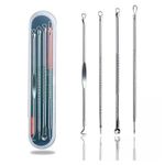 product_image_name-Generic-4pcs Stainless Steel Facial Acne  Remover Tool Set-4