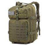 product_image_name-Generic-Tactical Backpack 50L - Desert Green-1