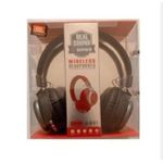 Jbl Extra Bass J-661 Wireless On-Ear Headphones, Pure Bass Sound, 57H Battery With Speed Charge, Hands-Free Call + Voice Aware, Multi-Point Connection, Lightweight And Foldable - Black