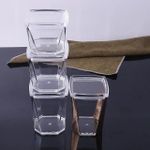 product_image_name-Generic-3 Piece Of Multi-Capacity Cereal Food Storage Container Stackable Sealing Canister Acrylic Airtight Jar For Kitchen Oganization Boxes- Clear-5