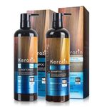 Keratin Nutrition Moisturizing & smooth- Shampoo & Conditioner - 900ML