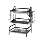 product_image_name-TT-3-Tier Dish Rack Stainless Steel Dish Drainer - Black.-2