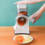 product_image_name-Generic-Multifunctional Vegetable Slicer Manual Grater For Vegetable Cutter Chopper Shredder Kitchen Tool-white & Green-3