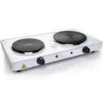 product_image_name-Generic-Hot Plate Solid Double Electric Cooker - White-2