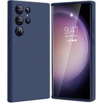 product_image_name-Generic-Samsung Galaxy S22 Ultra Silicone Case - Blue-1