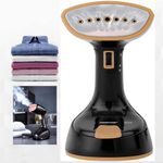 product_image_name-Geepas-Handheld Garment Steamer Ready to Use in 30 Seconds Suitable for All Kinds of Fabric Equipped with Stainless Steel Head and 150 ML Capacity- Multi-1