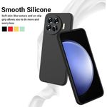 product_image_name-Tecno-Spark 20 Pro Plus Luxury Soft Rubber Liquid Silicone Skin Touch Feel Cover Case Black -3