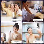 product_image_name-Generic-LED Camera Light, Portable Photography Video Lights Selfie Light for iPhone,Warm and Cool 3 Colors 3000-9900K, 72pcs Beads, with Cell Phone Clip, with 1/4 Standard Screw, Rechargeable CRI 80-2