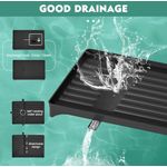 product_image_name-Generic- 5-in-1 Dish Drying Rack – Two-Tier Metal Over-the-Sink Kitchen Organizer with Cup, Utensil & Cutting Board Holders-18cm -6