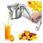manual citrus juicer is a heavy-duty stainless steel 