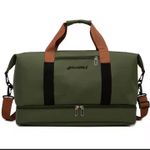 Genetic Duffle travel bag . green 
