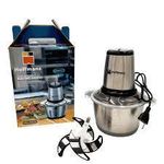 product_image_name-Hoffmans-2Litre Meat grinder/food processor - Silver-3