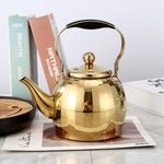 product_image_name-Generic-Luxury Gold-Toned Stainless Steel Teapot / Stovetop Kettle -1