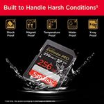 product_image_name-Generic-Sandisk 256GB Extreme PRO SDXC UHS-I Memory Card - C10, U3, V30, 4K UHD, SD Card - SDSDXXD-256G-GN4IN, Dark gray/Black -5