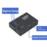 product_image_name-Generic-HDMI Splitter 3 In 1 Out Switcher 3 Port Hub Box Auto Switch 3x1 1080p HD 1.4 With Remote Control - Black-3