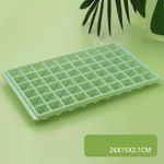 product_image_name-Generic-Green 60 Small Pcs Ice Cube Tray, Ice Ball Maker Mold for Freezer, Mini Square Ice Cube Tray Making 1 in X 60 PCS Sphere Ice Chilling Cocktail Whiskey Tea & Coffee-2