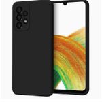 product_image_name-Generic-Galaxy A52 / A52s 5G Square Edge Silicone Case - Camera Protection Shockproof Back Cover (Black)-1