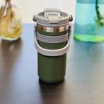 product_image_name-Generic-Travel Mug Tumbler with Straw Lid & Handle – 550ML – Leakproof – Portable-3
