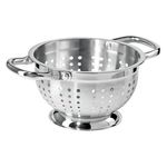 Other 26cm Stainless Steel Rice, Vegetable Washing Strainer Colander,Silver