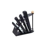 product_image_name-Generic-Remote Control Organizer/Storage Rack Unite- Black-1