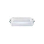 product_image_name-Generic-3 Litre Rectangle Microwaveable Tempered Glass Serving Dish-Colorless-2