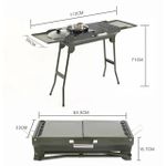 product_image_name-Generic-Portable Foldable Charcoal Bbq Grill- Green -3