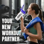 product_image_name-Applied Nutrition-Protein Shaker Bottle - Sports Supplements Shaker Cup, Plastic Shaker Bottle (700ml)-4