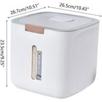 product_image_name-Generic-10kg Rice Storage Container - White-3
