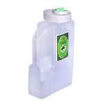 product_image_name-Generic-Plastic Water Fridge Bottle with 1 Glass, 1.5L - Green, White-2