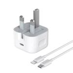 product_image_name-Generic-Super Fast 20Watts PD Lightening To Type C Cable and Port With 20watts Output For Ip8,X,Xr,Xs Max, 11,11pro,12,12pro, White-1