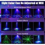 product_image_name-Generic-LED Laser Moving Head Light RGB Beam Stage DJ Disco Bar DMX Spot Lighting - Black-4
