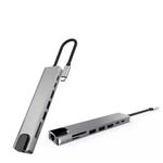 product_image_name-Original-8-in-1 Type-C HUB Converter & Docking Station – 4K HDMI, USB 3.0, PD, SD/TF, RJ45 Multi-5