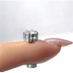 product_image_name-Generix-1 Pairs of Stainless Steel Magnetic Stud Earrings for Men Women Non Piercing Clip on CZ Earrings 6MM-3